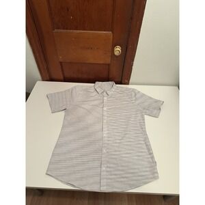 Men's DepartWest Short Sleeve Button Up Size Large